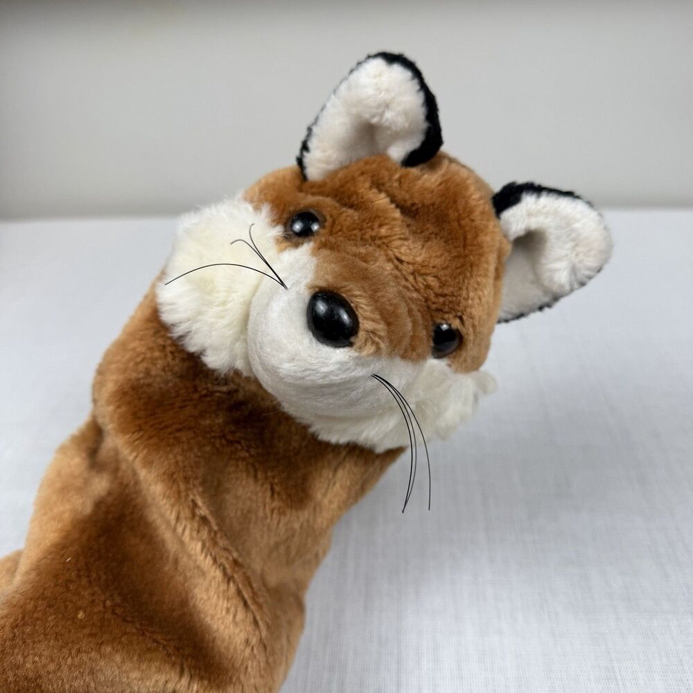 Vintage Precious Fox Hand Puppet Plush